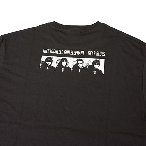 THEE MICHELLE GUN ELEPHANT / TMGE Vinyl JKT T-shirts(GEAR BLUES)
