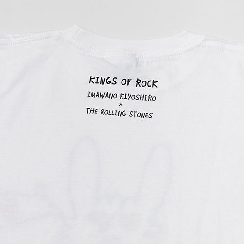 【受注販売】RCサクセション / RCサクセション&忌野清志郎 55th Celebration POP-UP STORE ヒトハタウサギ × The Rolling Stones TEE【WHITE】【グッズ】