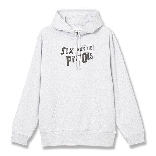 セックス・ピストルズ / Sex Pistols Pop Up 2025 Band Hoodie【Grey
