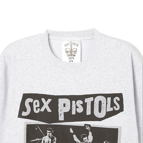 セックス・ピストルズ / Sex Pistols Pop Up 2025 Band Sweatshirt【Grey】【グッズ】
