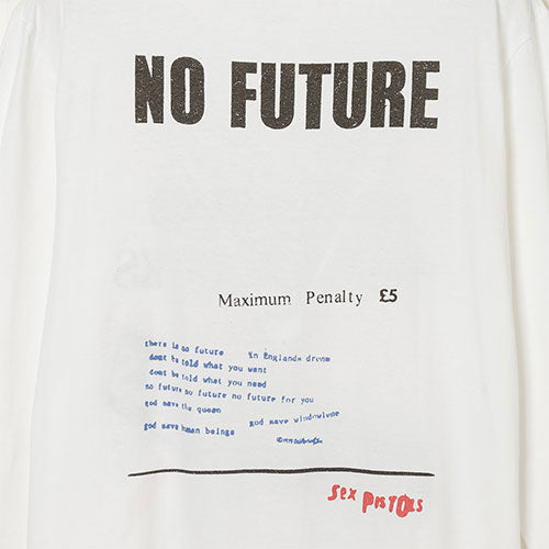 セックス・ピストルズ / Sex Pistols Pop Up 2025 Union Jack L/S T-Shirt【White】【グッズ】