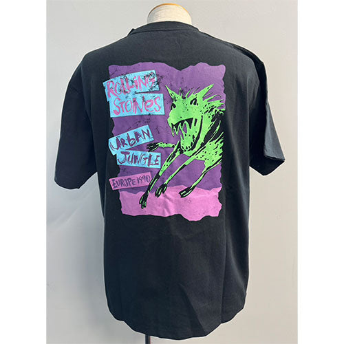 ザ・ローリング・ストーンズ / RS No.9 Harajuku The Rolling Stones Urban Jungle Graphic S/S Tee Black【グッズ】