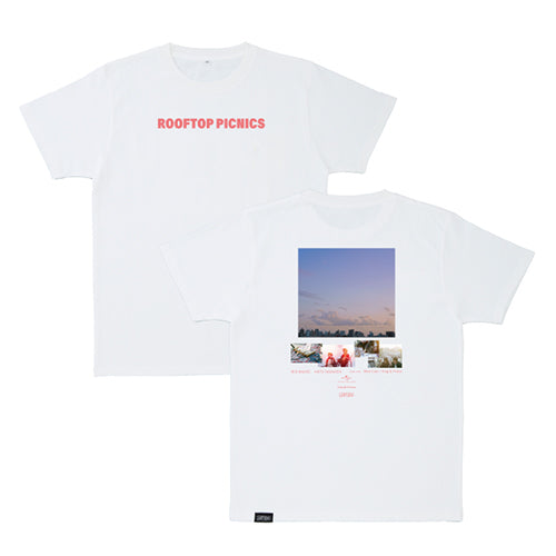 King & Prince / ROOFTOP PICNICS Tシャツ【King & Prince POP-UP STORE 2026 STARRING】【オンライン販売第二弾】