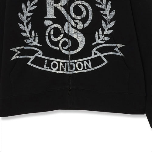 ザ・ローリング・ストーンズ / RS No,9 Harajuku Crest Zip Up Hoodie Black【グッズ】