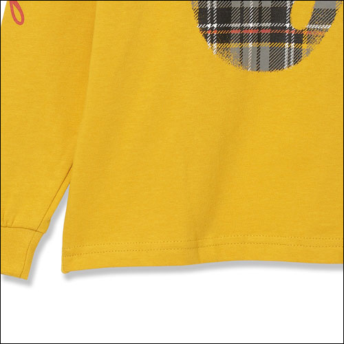 ザ・ローリング・ストーンズ / RS No,9 Harajuku Lick Kids LS T-Shirt Yellow【グッズ】