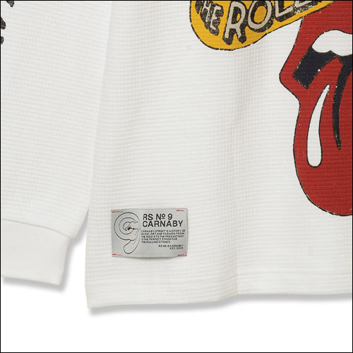 ザ・ローリング・ストーンズ / RS No,9 Harajuku Stones 1981 Thermal LS T-Shirt Grey【グッズ】