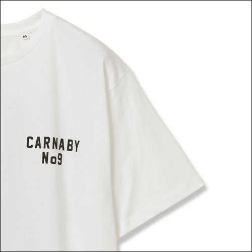 ザ・ローリング・ストーンズ / RS No,9 Harajuku Exile On Man Collage T-Shirt White【グッズ】