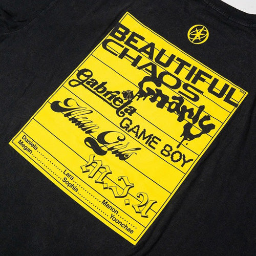 KATSEYE / Beautiful Chaos S / S T-shirt ( Black )【グッズ】