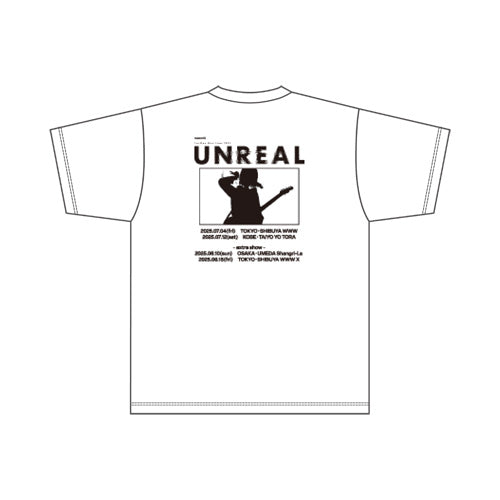 sanetii / sanetii「UNREAL」ツアーTシャツ白【グッズ】