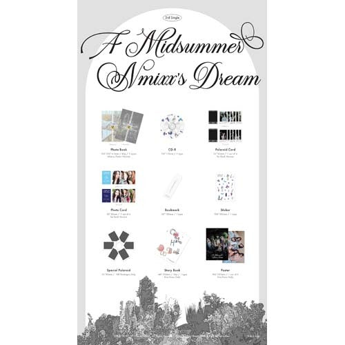 NMIXX / A Midsummer NMIXX's Dream【Standard Ver.】【Random Ver.】【CD】