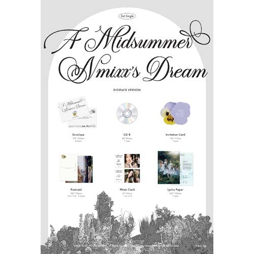 NMIXX / A Midsummer NMIXX's Dream【Digipack Ver.】【Random Ver.】【CD】