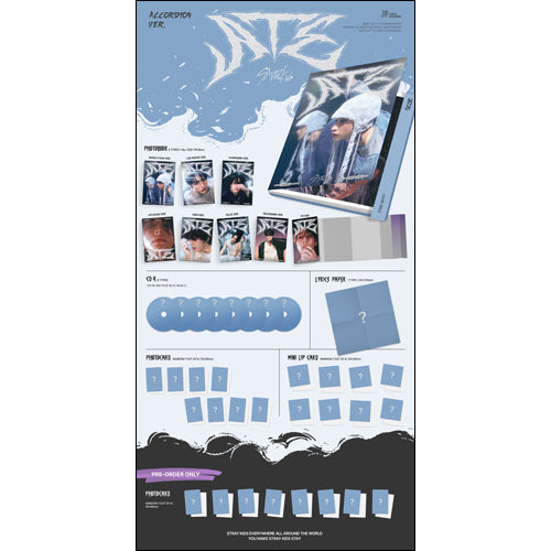 Stray Kids / ATE : Mini Album【Accordion Ver.】【Random Ver.】【CD】