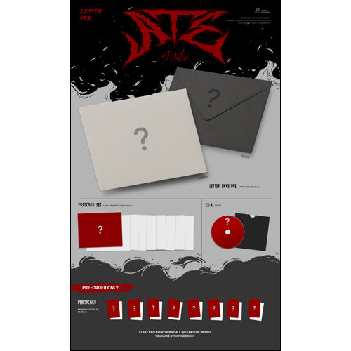 Stray Kids / ATE : Mini Album【Letter Ver.】【CD】
