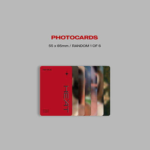 (G)I-DLE / HEAT: Special Album【DIGIPAK Ver.】【Group Ver.】【CD】