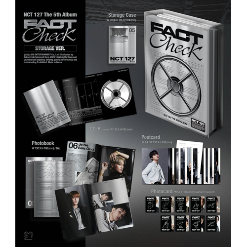 NCT 127 / Fact Check : NCT 127 Vol.5【Photo Case Ver.】【CD】