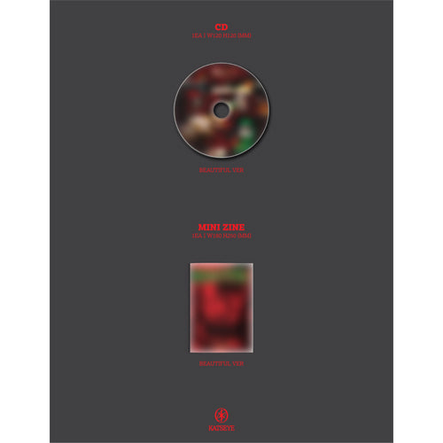 KATSEYE / BEAUTIFUL CHAOS【Beautiful Ver.】【UNIVRSAL MUSIC STORE限定盤】【CD】