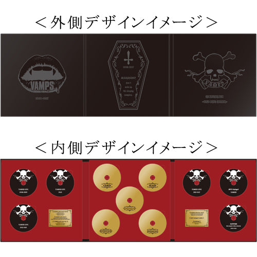 VAMPS / COMPLETE BOX –GOLD DISC Edition–【UNIVERSAL MUSIC STORE 限定盤】【CD】【SHM-CD】【+Blu-ray】
