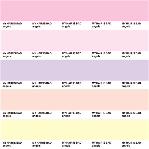 My Hair is Bad / angels【カラー・レコード(透明薄ピンク)】【アナログ】