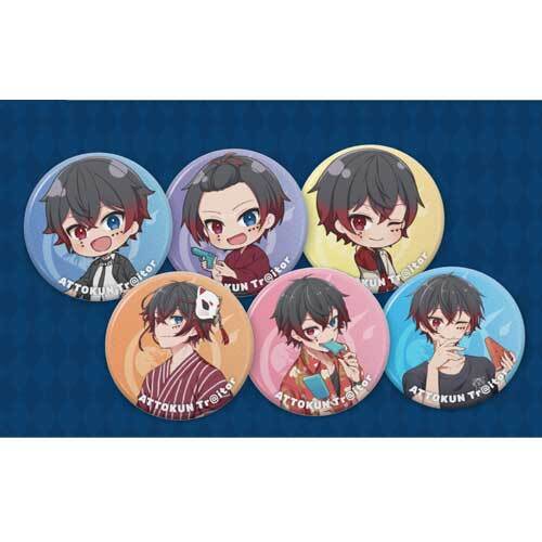 あっとくん / あっとくん「Tr@itor」ランダム缶バッジ(全6種)