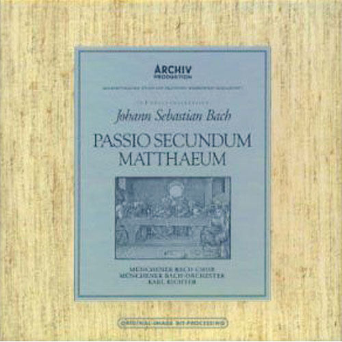 カール・リヒター / J.S.バッハ:マタイ受難曲 BWV244【CD】