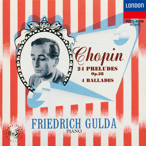 フリードリヒ・グルダ / ショパン:24の前奏曲【CD】
