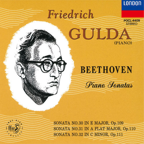 フリードリヒ・グルダ / ベートーヴェン:ピアノ・ソナタVOL.9【CD】
