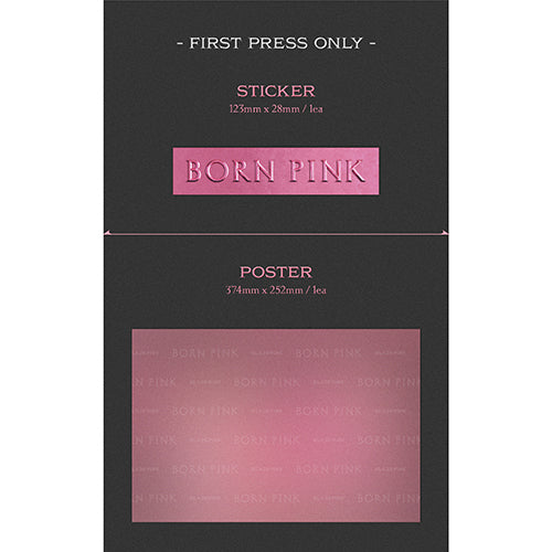 BLACKPINK / BORN PINK【BOX SET ver.】【PINK Ver.】【CD】