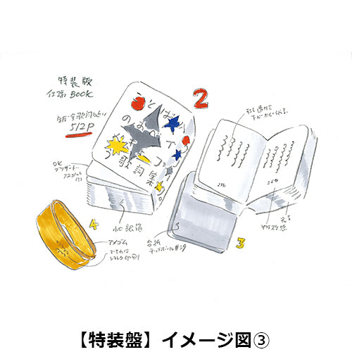 クリープハイプ / 夜にしがみついて、朝で溶かして【特装盤】【完全受注生産限定盤】【CD】【+歌詞集】