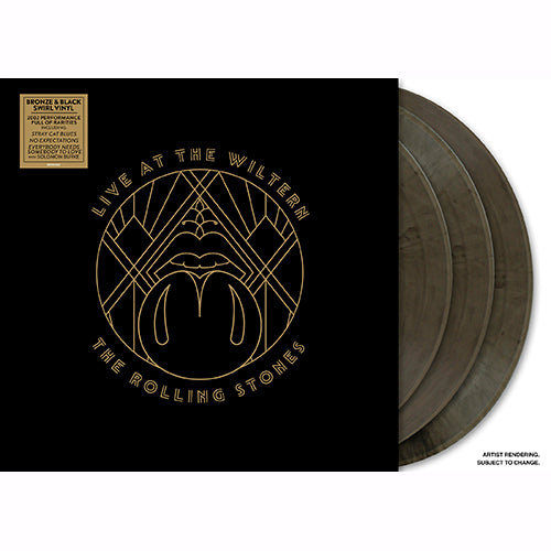 ザ・ローリング・ストーンズ / ライヴ・アット・ザ・ウィルターン【3LP】【ブラック&ブロンズのマーブル・カラー】【RS No.9(HARAJUKU店舗&特設サイト)限定商品】【直輸入盤仕様】【生産限定盤】【アナログ】