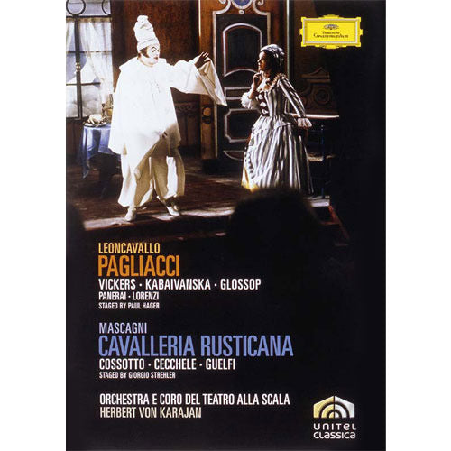 ヘルベルト・フォン・カラヤン / マスカーニ:歌劇《カヴァレリア・ルスティカーナ》/レオンカヴァッロ:歌劇《道化師》【限定盤】【DVD】