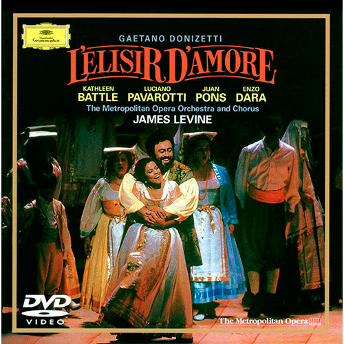 ジェイムズ・レヴァイン / ドニゼッティ: 歌劇《愛の妙薬》【DVD】