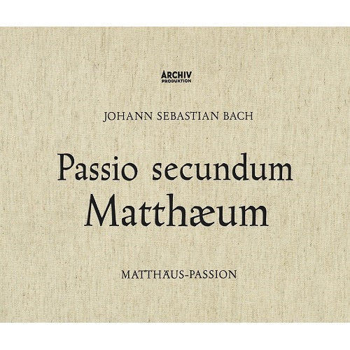 カール・リヒター / バッハ:マタイ受難曲【CD】【SHM-CD】