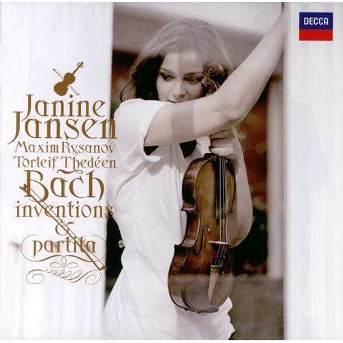 ジャニーヌ・ヤンセン / J.S.バッハ:インヴェンションとパルティータ【CD】