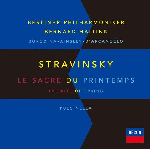 ベルナルト・ハイティンク / ストラヴィンスキー:バレエ《春の祭典》、《プルチネルラ》【CD】【SHM-CD】