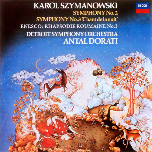 アンタル・ドラティ / シマノフスキ:交響曲 第2番&第3番 | エネスコ:ルーマニア狂詩曲第1番【CD】
