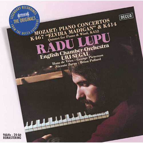 ラドゥ・ルプー / モーツァルト:ピアノ協奏曲第21番、第12番、他【CD】