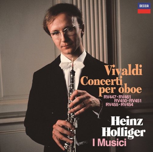 ハインツ・ホリガー / ヴィヴァルディ:オーボエ協奏曲集【CD】
