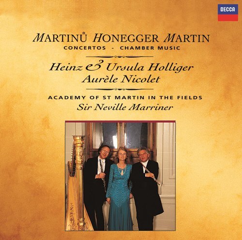 ハインツ・ホリガー / オネゲル・マルタン・マルティヌー: オーボエ協奏曲【CD】