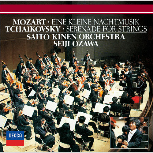 小澤征爾 / チャイコフスキー:弦楽セレナード/モーツァルト:《アイネ・クライネ・ナハトムジーク》 他【CD】【UHQCD】