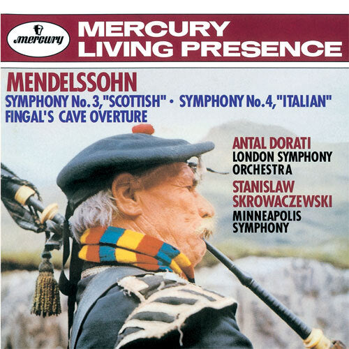 スタニスラフ・スクロヴァチェフスキ、アンタル・ドラティ / メンデルスゾーン:交響曲第3番《スコットランド》&第4番《イタリア》 他【CD】
