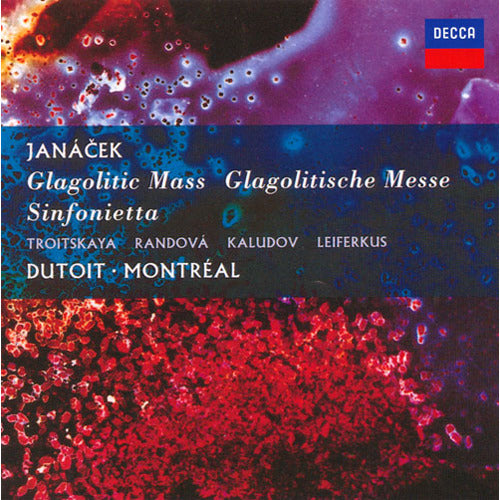 シャルル・デュトワ / ヤナーチェク:グラゴル・ミサ、シンフォニエッタ【CD】