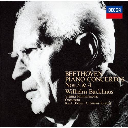 ヴィルヘルム・バックハウス / ベートーヴェン:ピアノ協奏曲第3番・第4番【モノラル】【CD】【SHM-CD】