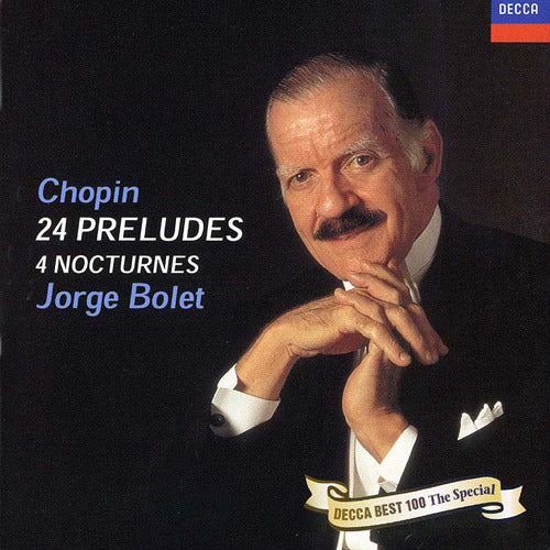 ホルヘ・ボレット / ショパン:24の前奏曲、他【CD】
