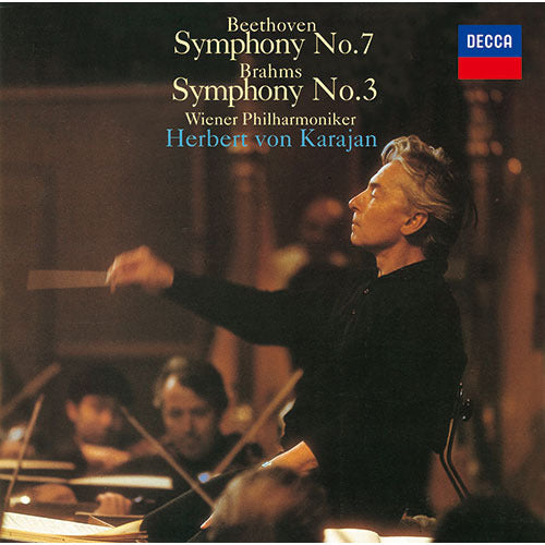 ヘルベルト・フォン・カラヤン / ベートーヴェン:交響曲第7番、ブラームス:交響曲第3番【CD】