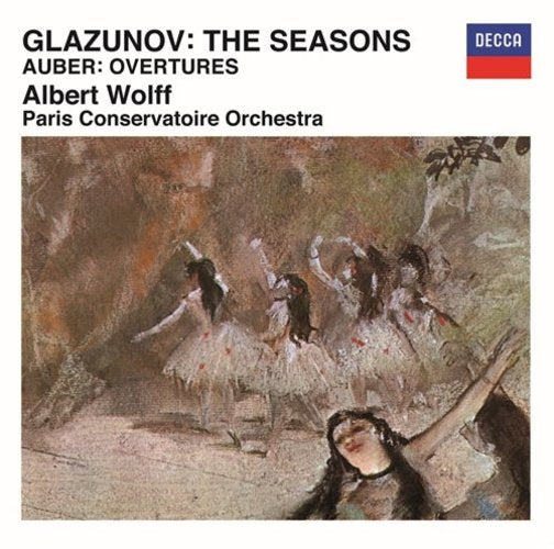 ハスノ 四季 SEC2枚 フーゴー・ヴォルフ / グラズノフ: バレエ音楽《四季》／オーベール