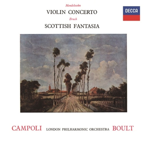 アルフレード・カンポーリ / メンデルスゾーン:ヴァイオリン協奏曲/ブルッフ:スコットランド幻想曲【CD】