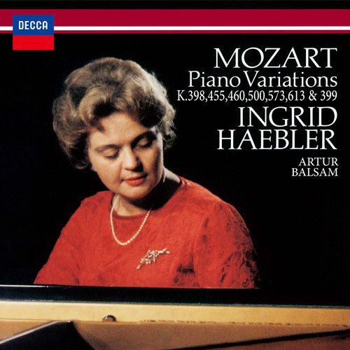 イングリット・ヘブラー / モーツァルト:変奏曲集【CD】