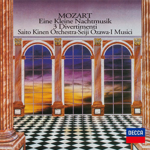 小澤征爾 / モーツァルト:セレナード第13番《アイネ・クライネ・ナハトムジーク》、ディヴェルティメントK.136【CD】
