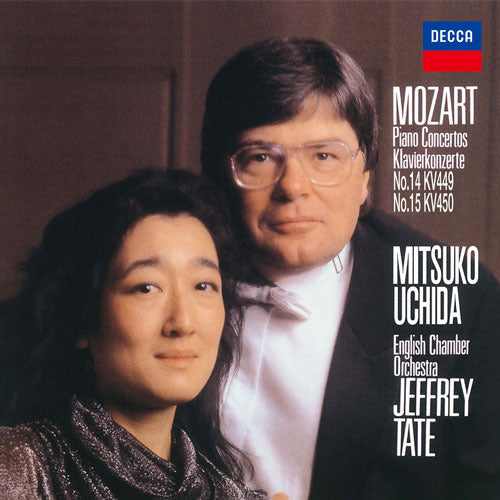 内田光子 / モーツァルト:ピアノ協奏曲第14番&第15番【CD】