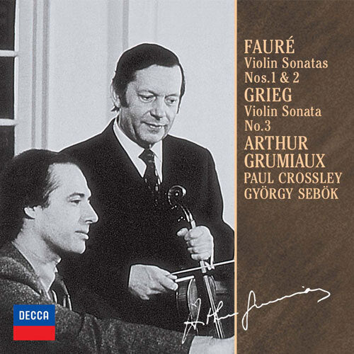 アルテュール・グリュミオー / フォーレ&グリーグ:ヴァイオリン・ソナタ集【CD】